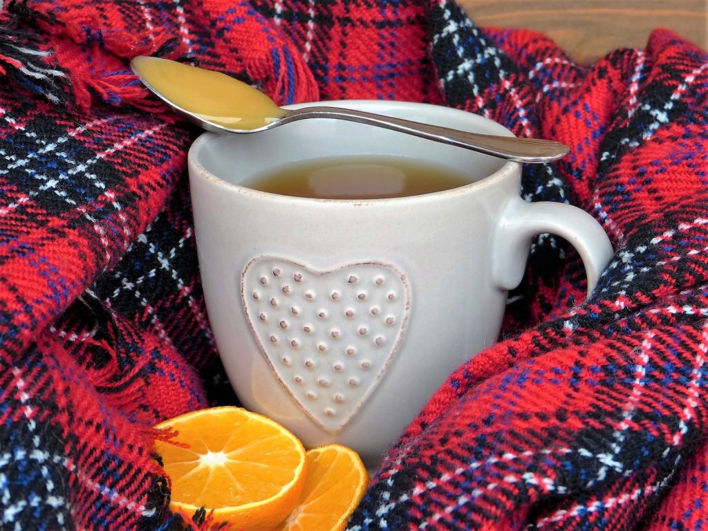 Tasse Tee min Orange